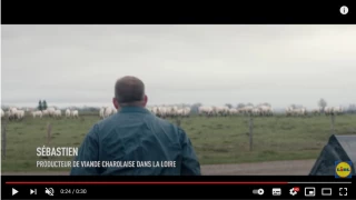 Un éleveur ligérien tourne un spot publicitaire