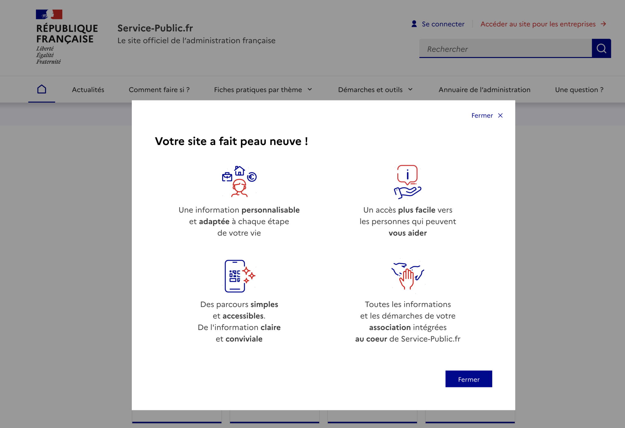 Le site service-public.fr fait peau neuve