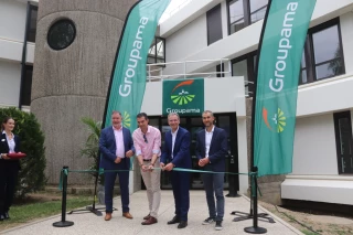 Groupama : inauguration pluvieuse, inauguration heureuse…