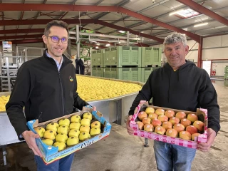 La pomme du Pilat monte à la capitale