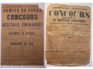Revivez les premières éditions du comice de Feurs 