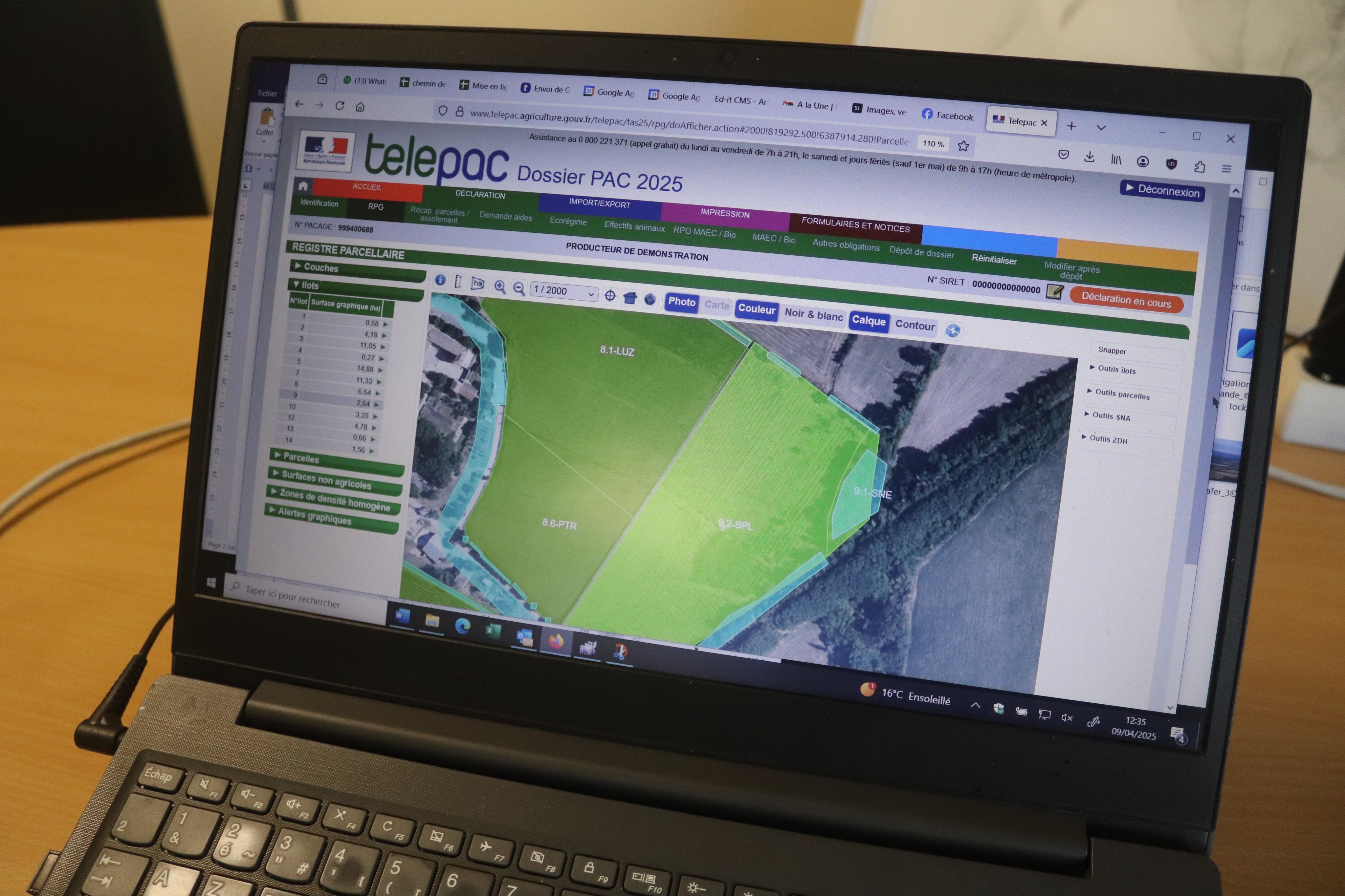 TéléPac : bien déclarer ses surfaces Articles | Paysans de la Loire