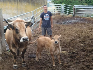  Jean-Vincent Chenaud, l’éleveur d’Aubrac qui aime la simplicité