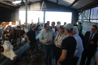 La nouvelle préfète découvre l’agriculture ligérienne