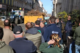Colère des agriculteurs ligériens à Saint-Étienne : « On ne lâchera rien ! »