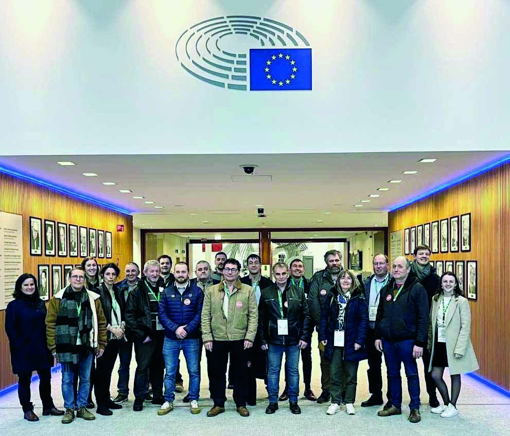 À Bruxelles, des agriculteurs d'Auvergne-Rhône-Alpes découvrent la réalité des décisions européennes sur l’élevage