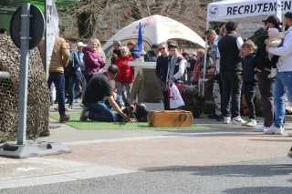 Au comice de Feurs, l’armée de Terre rencontre plusieurs centaines de visiteurs