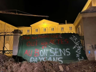 OFB, loups, sangliers : la colère des Jeunes agriculteurs Loire se traduit par des actions coup de poing