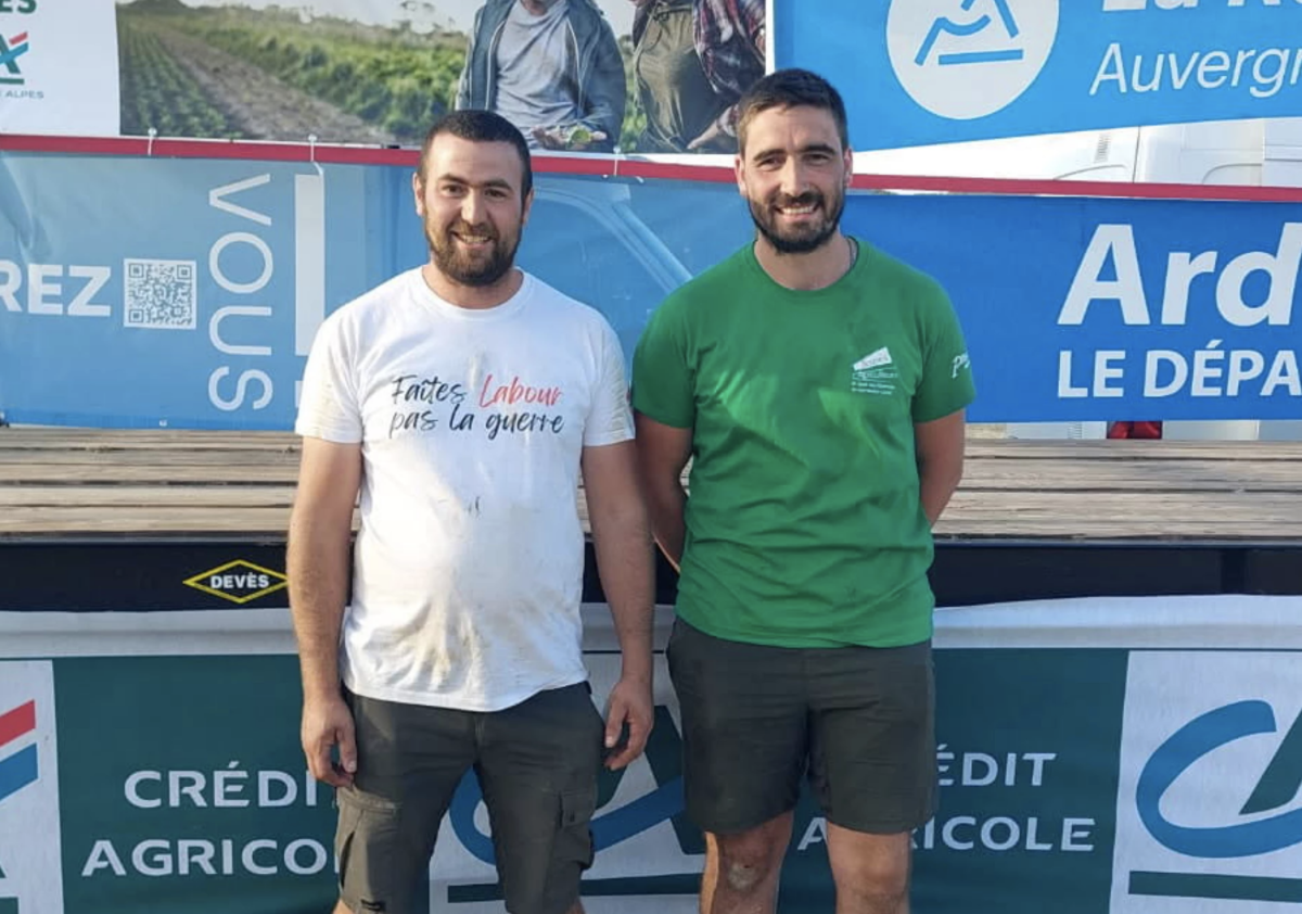 Anthony Bonny et Pierre Goutagny portent les couleurs de la Loire