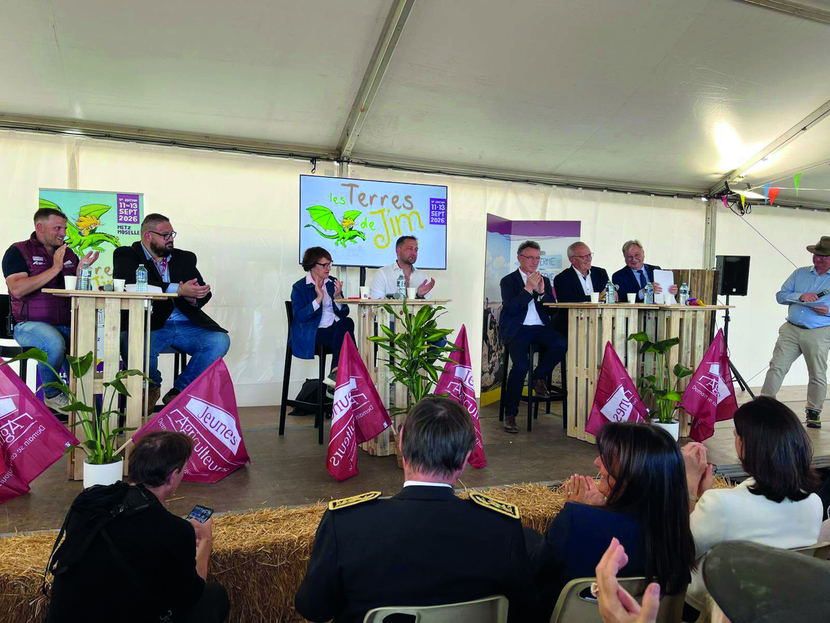 Aux Terres de Jim, les Jeunes agriculteurs exigent des actes face aux crises